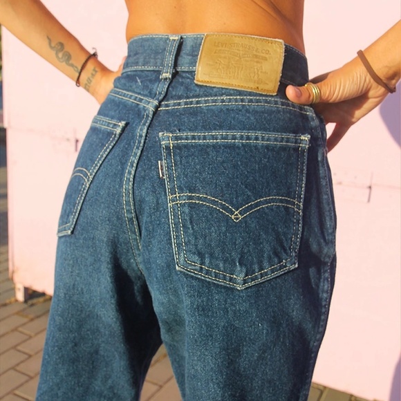 Levi's Denim - (79) vtg 70s Levi's high waisted casual jeans